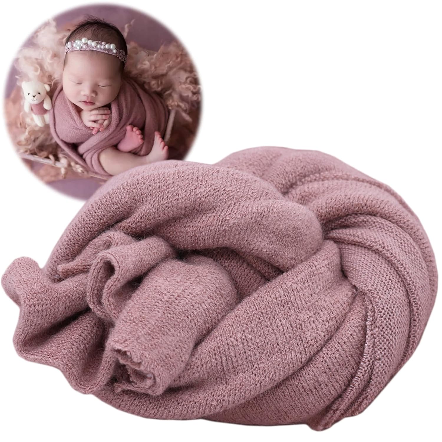 Baby Clothing Material - 신생아 사진 소품 랩 신생아 Photoshoot