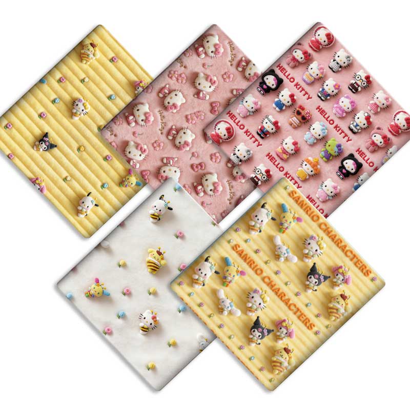 Baby Clothing Material - 산리오 만화 DIY 수제 바느질 패치워크