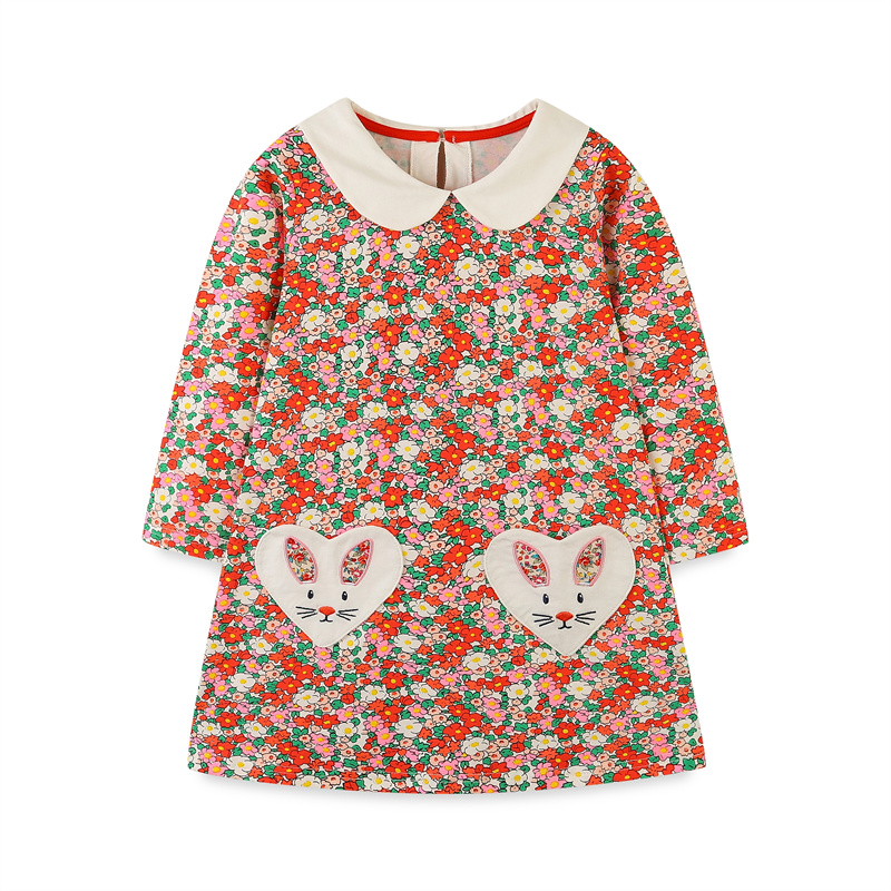 Baby Clothing Patterns Free - 점핑 미터 2-7T 긴 소매 공주