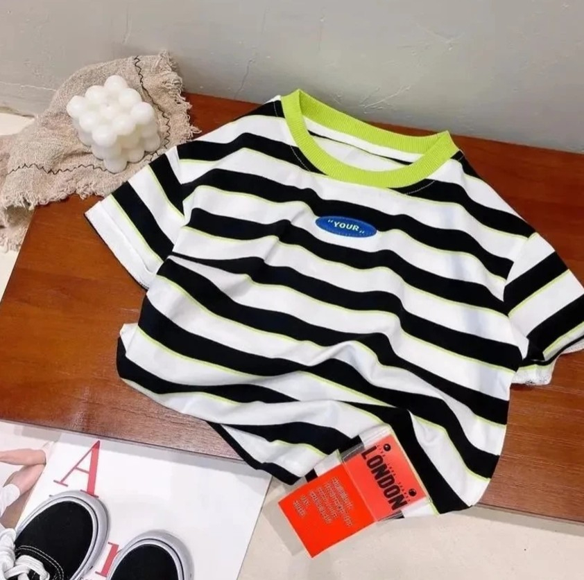 유아 남아 패션 스트라이프 반소매 티셔츠 아기 유아용  - Baby Clothing Patterns Free 리뷰 및 가격
