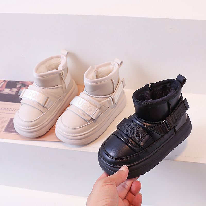 어린이 스노우 부츠 여아 패션 솔리드 따뜻한 플러시 스 - Soft Sole Booties 리뷰 및 가격