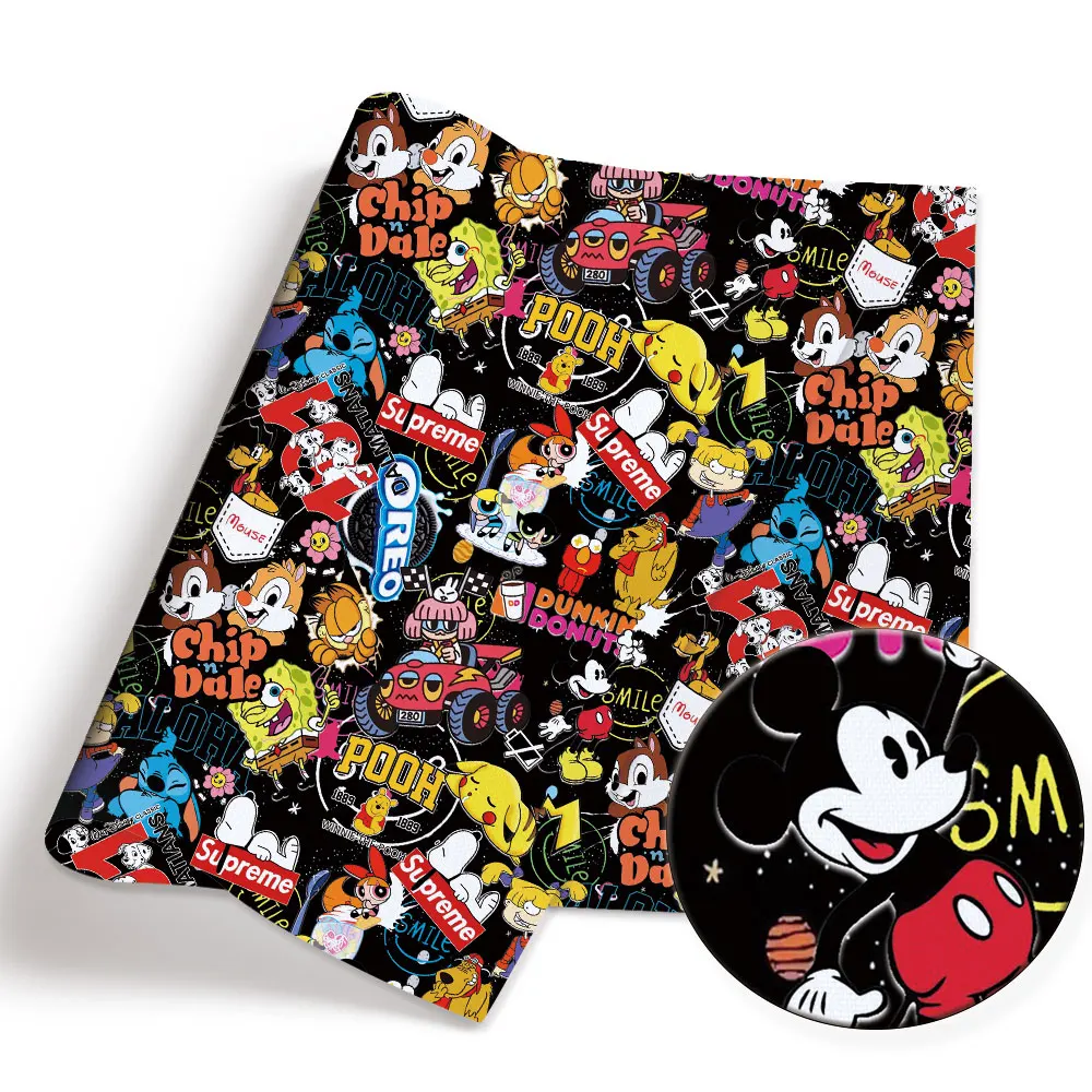 폴리 에스터 코 튼 만화 패브릭 140*50cm 수 제 - Baby Clothing Material 리뷰 및 가격
