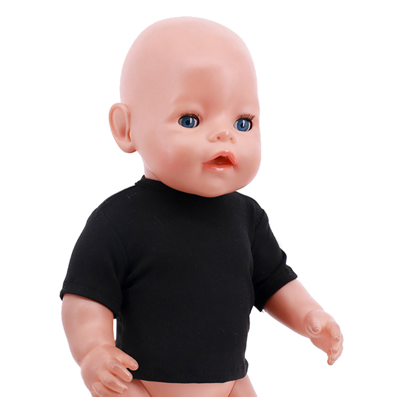 인형 옷 여름 티셔츠 순수 코튼 반팔 수제 솔리드 컬러 - Baby Clothing For Sale 리뷰 및 가격