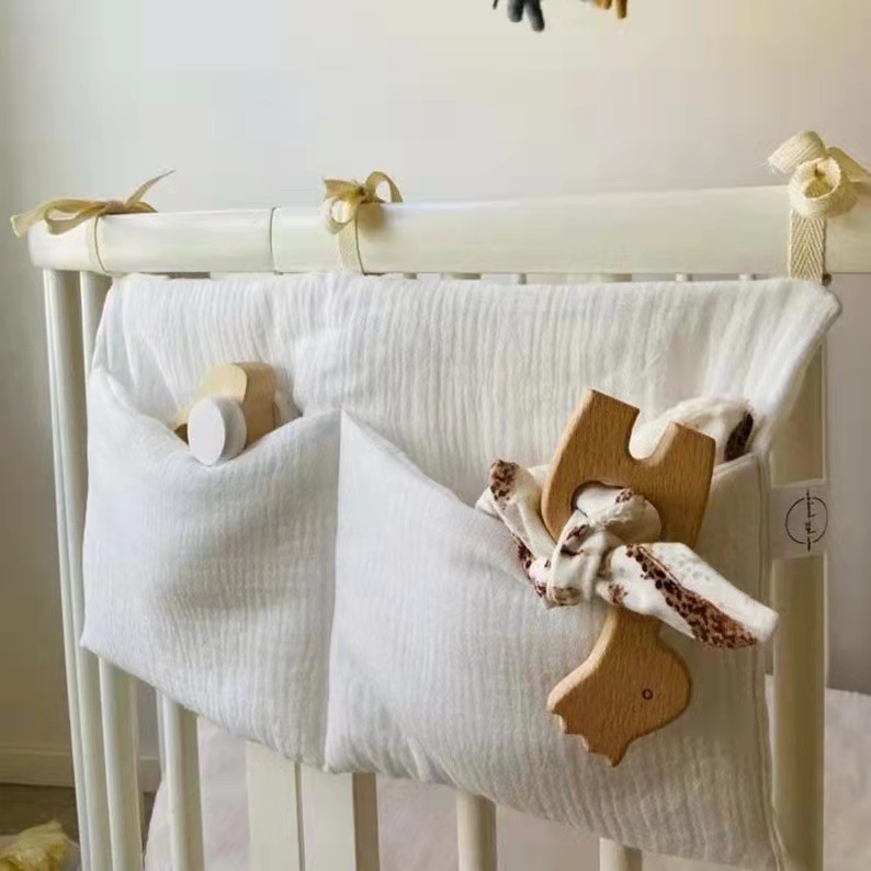 휴대용 아기 어린이 침대 보관 가방 기저귀 주최자 어린 - Baby Clothing Material 리뷰 및 가격
