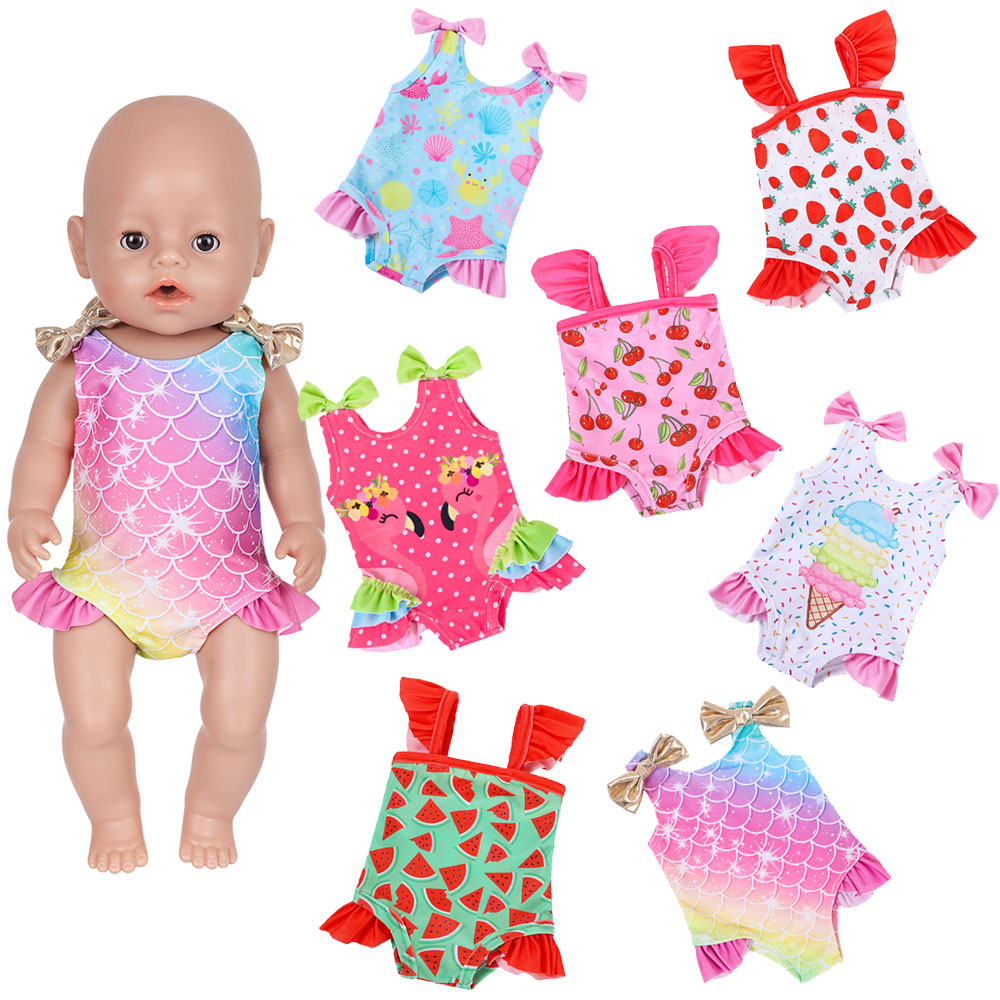 2026 새로운 여름 비키니 인형 옷 43cm 베이비돌 - Baby Clothing For Sale 리뷰 및 가격