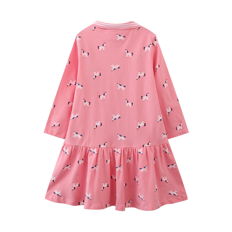 점핑 미터 2-7세 여아용 긴팔 드레스 아이스크림 프린 - Baby Clothing Patterns Free 리뷰 및 가격