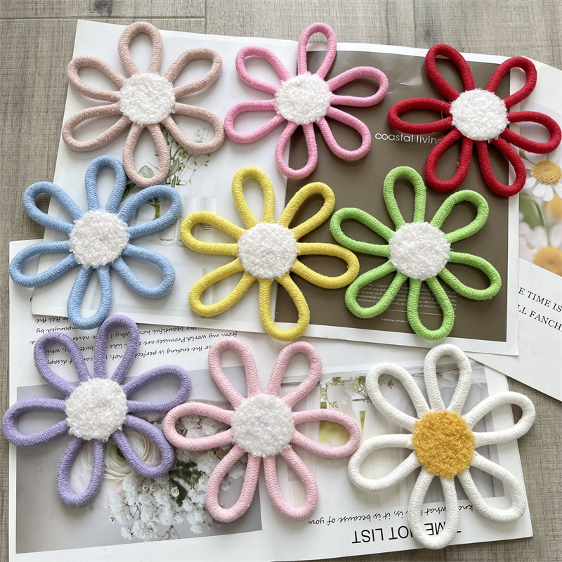 코튼 로프 짠 데이지 꽃 벽 장식, 보헤미안 마크라메  - Baby Clothing Material 리뷰 및 가격