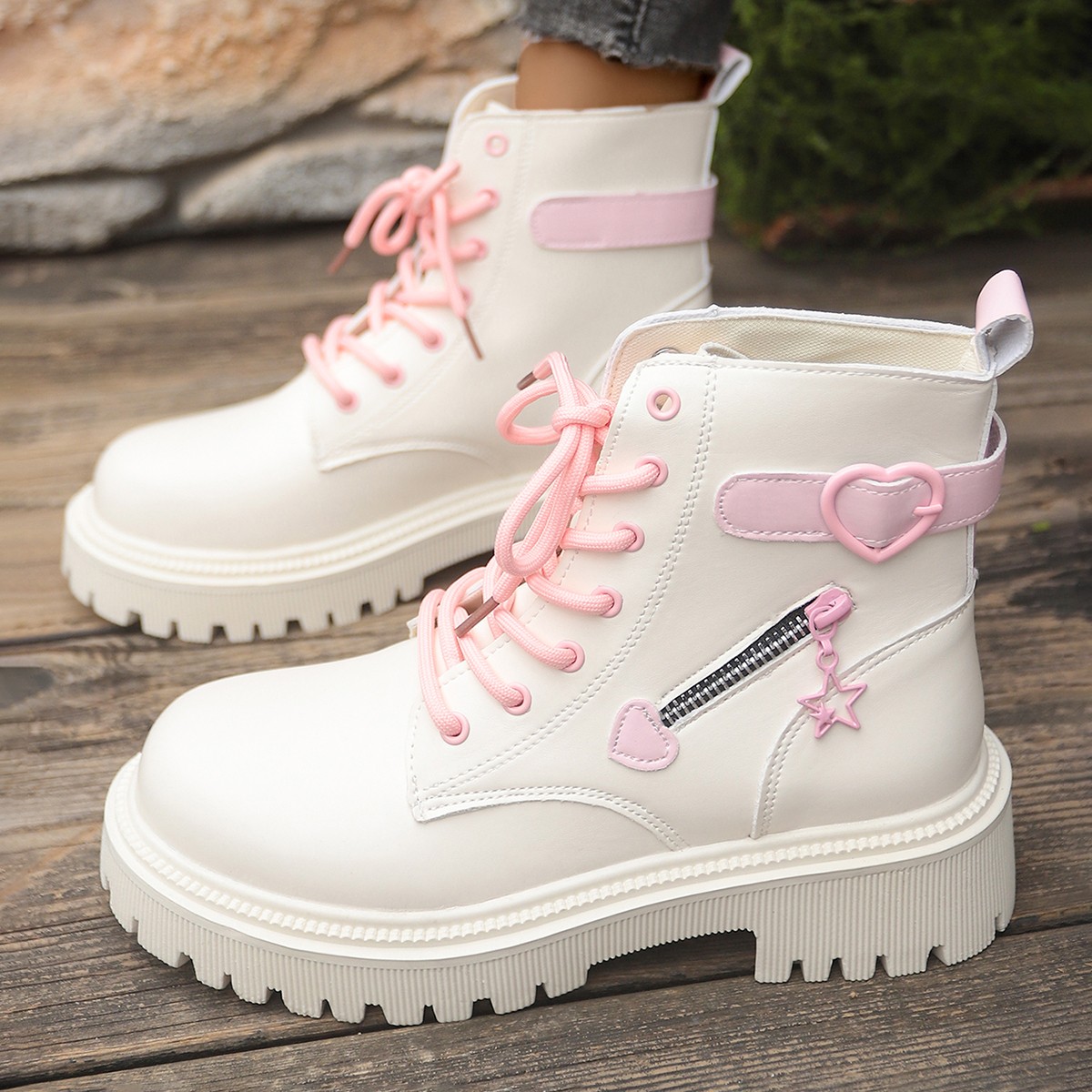 여성 부츠 패션 가을 겨울 신상 코튼 소프트 솔 핑크  - Soft Sole Booties 리뷰 및 가격