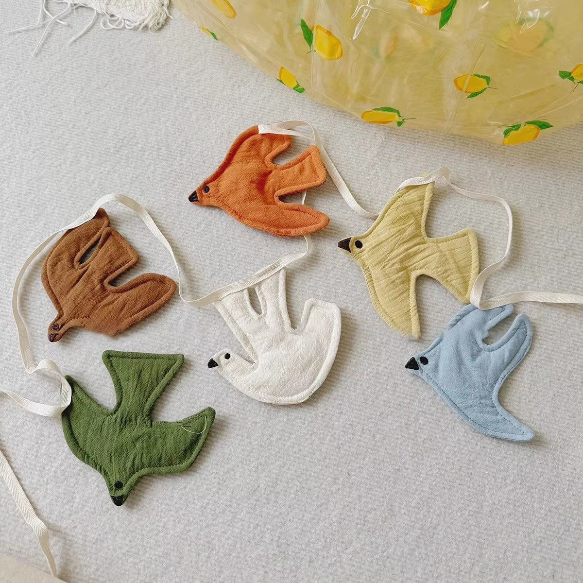키즈룸 보육원 패브릭 깃발 새 깃발 파티 장식 배너 홈 - Baby Clothing Material 리뷰 및 가격
